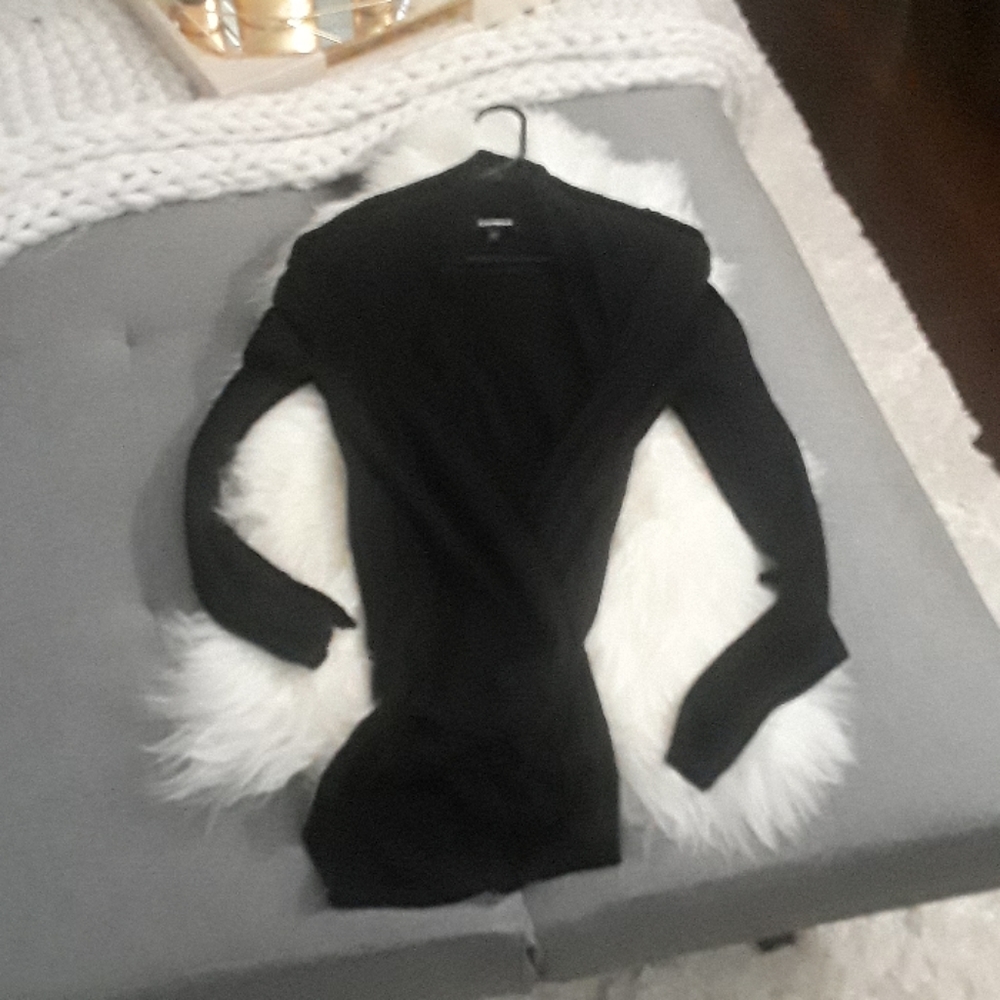 Black Express cardigan
